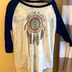 Cowgirl Tuff Burnout tshirt